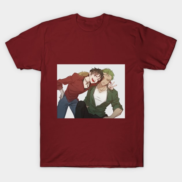 Captain & First Mate T-Shirt by limesicle